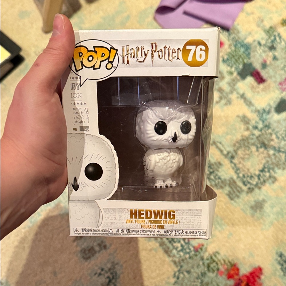 Funko Pop Harry Potter Hedwig Figure - White